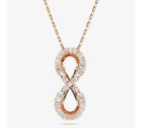 Swarovski Hyperbola Rose Gold Plated Inifinity Pendant Necklace 5677623