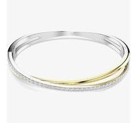 Swarovski Hyperbola Two Colour Crossover Bangle 568972 - Small
