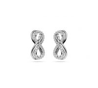 Swarovski Earrings Hyperbola Infinity Studs New In Box