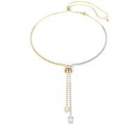 Swarovski Hyperbola Y Necklace Metal 5752854 - Woman - Stainless Steel Gold/Silver 44 cm