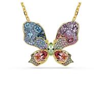 Swarovski Idyllia Pendant and Brooch, Mixed Sizes, Paved, Butterfly, Multicoloured, Combination of Metallic Finishes, One Size, Crystal, Crystal, One Size, Crystal, Crystal, One Size, Crystal, Crystal
