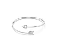 Swarovski Idyllia Choker Necklace, Mixed Cut, Arrow, White, Rhodium Plated