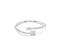 Swarovski Idyllia Collection Bangle, Mixed Cuts, Arrow, White, Rhodium Plated