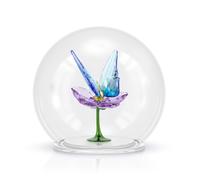 Swarovski Ornaments Swarovski Idyllia Glass Ball Butterfly and Flower 8 x 8 x 7.3cm