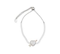 Swarovski Idyllia heart-charm bracelet - Silver OS