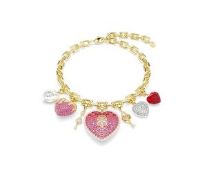 Swarovski Idyllia MUL/GOS Heart Pendant Necklace