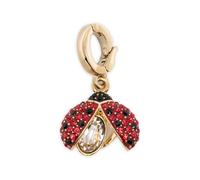 Swarovski Idyllia mxed cuts ladybug charm - Gold One Size