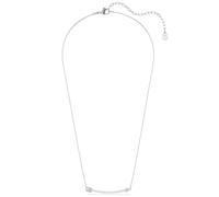 Swarovski Necklace Idyllia Mixed Cuts Arrow, White Crystals, Rhodium Plated, 38-45cm