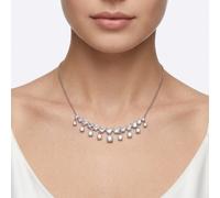 Swarovski Necklace Idyllia Silver White Rhodium Plated New