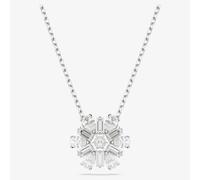 Swarovski Idyllia Rhodium Plated Crystal Snowflake Necklace 5691484