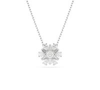 Swarovski Idyllia Rhodium Plated Mixed Cuts Snowflake Necklace
