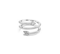 Swarovski Idyllia Ring, 50, Crystal, No Gemstone