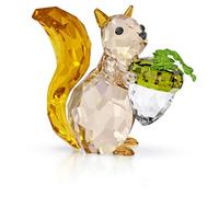 Swarovski Idyllia Squirrel and Acorn Ornament 5683617 - Elegant Styling | - Crystal