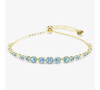 Swarovski Imber 18ct Yellow Gold Plated Blue Bracelet 5757824