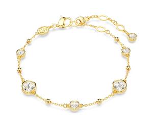 Swarovski Imber Bracelet Metal Goldplated 5680094 - Woman - Stainless Steel Gold 20 cm