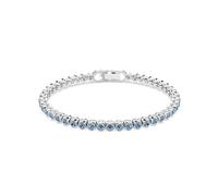 Swarovski Imber Emily Silver Tone & Blue Crystal Tennis Bracelet
