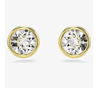 Swarovski Imber Gold Plated White Crystal Stud Earrings 5681552