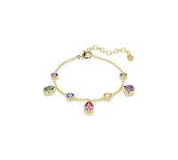 Swarovski Imber Collection, Mixed Cuts, Multicolored, 18k Gold Finish