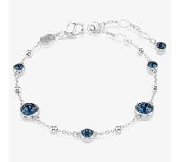 Swarovski Imber Rhodium Plated Blue Crystal Bracelet 5730679