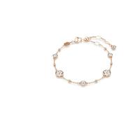 Swarovski Imber Round Cut White Rose Gold Plated Bracelet