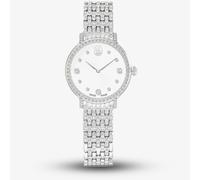 Swarovski Imber White Crystal Silver Tone Bracelet Watch 5741229