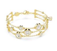 Swarovski Imber Wide Gold Bracelet, Metal