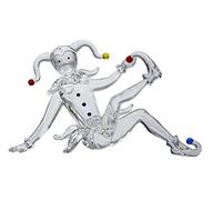Swarovski Jester - Fairy Tales Crystal Figurine, Clear with Colored Accents