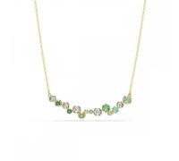 Swarovski Jewellery Swarovski Constella Mixed Cuts Green Crystal Gold Tone Necklace 1 x 5.8cm, 38 - 48cm