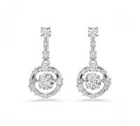 Swarovski Jewellery Swarovski Constella Round Cut Dancing Stone Drop Earrings 2.2 x 1cm
