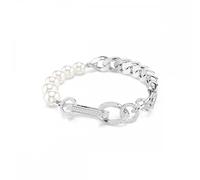 Swarovski Jewellery Swarovski Dextera Crystal & Pearl Mixed Links Bracelet 1.4cm, 20.5cm