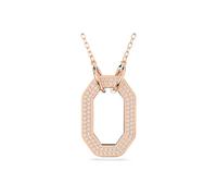 Swarovski Dextera Rose Gold Octagon Necklace