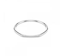 Swarovski Dextera Octagon Bangle, Rhodium shiny