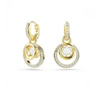 Swarovski Hyperbola Earrings Stainless Steel 5738249 - Woman - Stainless Steel Gold 15 mm