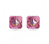 Swarovski Ortyx Pyramid Cut Pink Stud Earrings