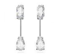 Swarovski Jewellery Swarovski Mesmera Mixed Cuts Bar Earrings 0.8 x 0.5cm