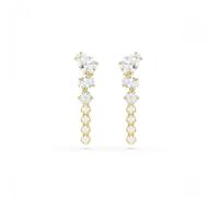 Swarovski Jewellery Swarovski Mesmera Mixed Cuts Crystal Gold Tone Drop Earrings 2.3 x 0.6cm
