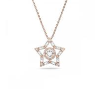 Swarovski Jewellery Swarovski Stella Mixed Cuts Star Rose Gold Tone Necklace 2.4cm, 38-43cm
