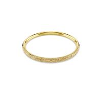 Swarovski Jewellery Swarovski Sublima Snow Pave Crystal Gold Tone Bangle 0.6cm, 17.3cm
