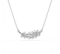 Swarovski Jewellery Swarovski Vienna Mixed Cuts Feather Crystal Necklace 1 x 2.6cm, 38-45cm