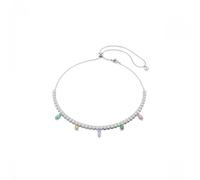 Swarovski Jewellery Swarovski x Ariana Grande Mixed Cuts Multicoloured Adjustable Slider Necklace 0.4cm, 30-44cm
