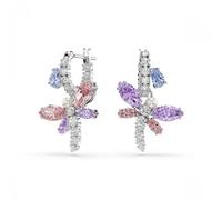 Swarovski Jewellery Swarovski x Ariana Grande Mixed Cuts Multicoloured Dragonfly Hoop Drop Earrings 2.6 x 1.8cm