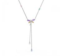 Swarovski Jewellery Swarovski x Ariana Grande Mixed Cuts Multicoloured Dragonfly Y Necklace 1.8 x 6.4cm, 30-44cm