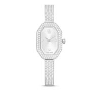 Swarovski Dextera Bangle watch, Swiss Made, Metal bracelet, Silver Tone, Stainless steel