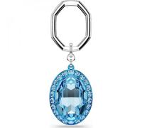 Swarovski Lucent Oval Cut Blue Key Ring 5666644 - Crystal