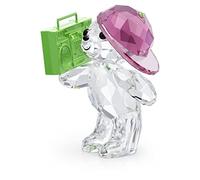 Swarovski Kris Bear 90s Party Ornament, Multi Coloured Crystal and 90s inspired, from the Kris Bears Collection