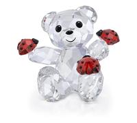 Swarovski Kris Bear Good Luck Bear And Ladybirds Ornament 5675983