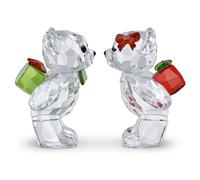 Swarovski Kris Bear Holiday Annual Edition 2026 5732107 - Unisex - Glass Green/Red/Transparent