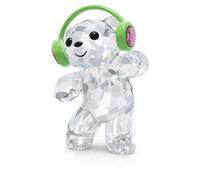 Swarovski Kris Bear Just Dance Ornament Multi coloured crystal from The Kris Bears collection