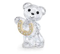 Swarovski Kris Bear Lucky Horseshoe 5720459 - Woman - Quartz Gold/White 2.3 x 3.1 x 4.1 cm