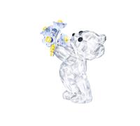SWAROVSKI Kris Bears Forget Me Not, clear Swarovski crystal with Blue and Yellow Accents, Part of the Swarovski Kris Bears collection 1 34 x 1